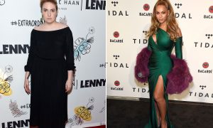 Lena Dunham Denies She Bit Queen Beyoncé